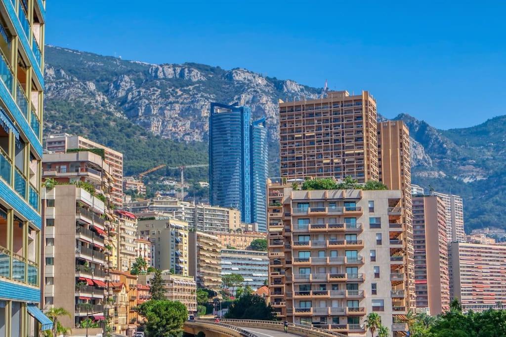 Apartament Les Jardins De Monaco Vue Mer Et Piscine Saint-Antoine  Zewnętrze zdjęcie