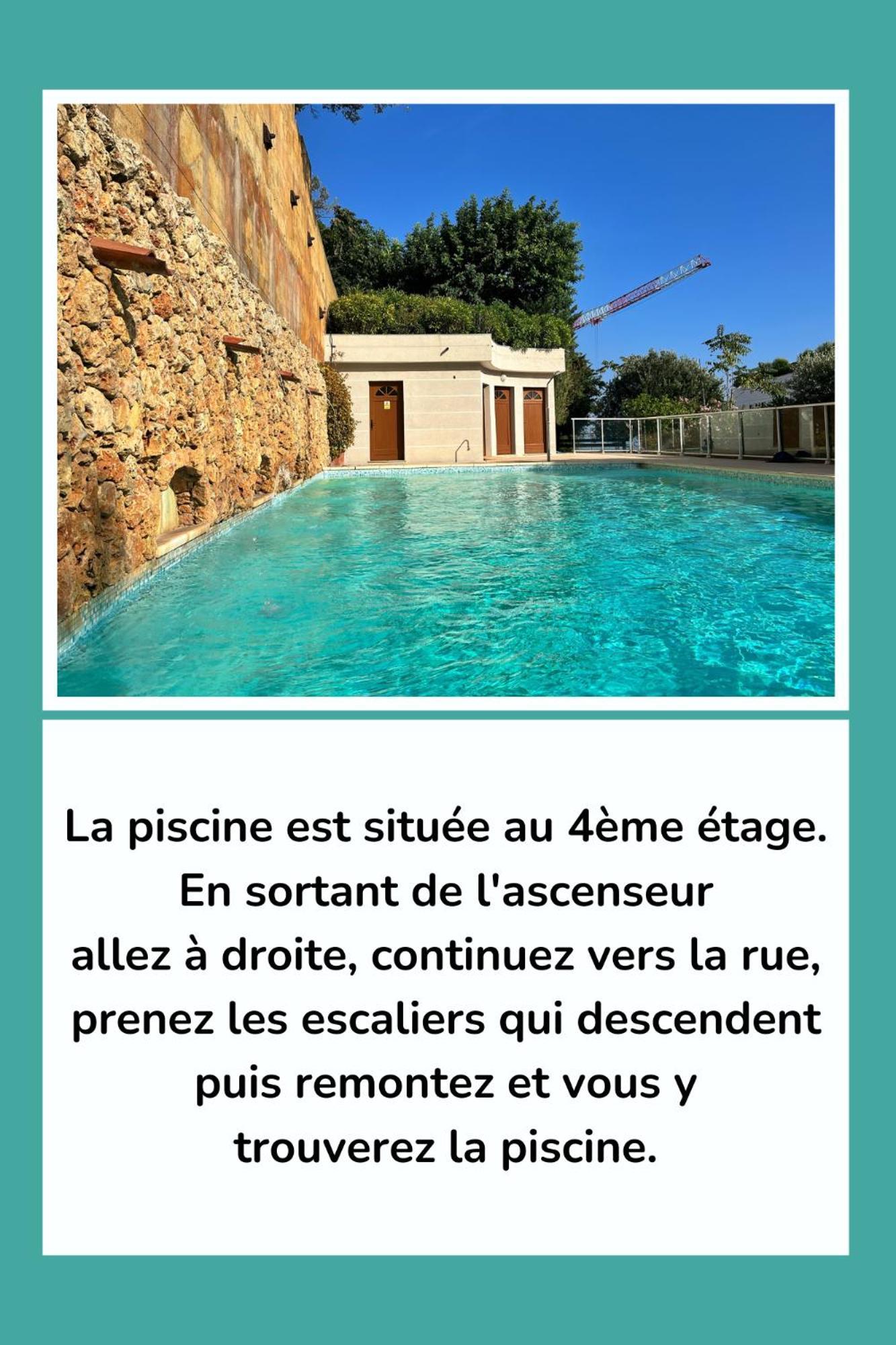 Apartament Les Jardins De Monaco Vue Mer Et Piscine Saint-Antoine  Zewnętrze zdjęcie